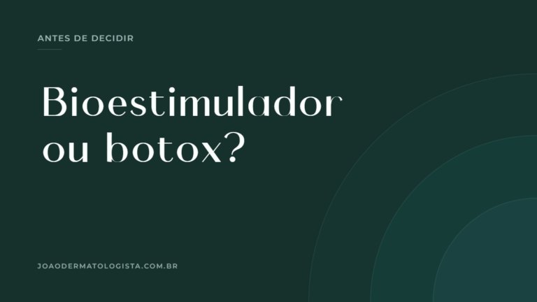 Capa do artigo que compara bioestimulador de colágeno e botox